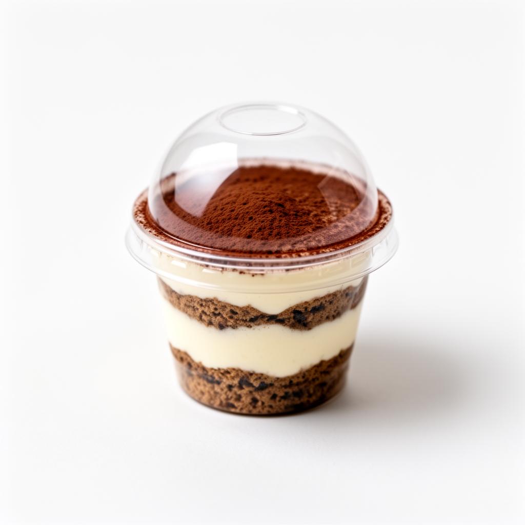 Mini 5oz tiramisu cup